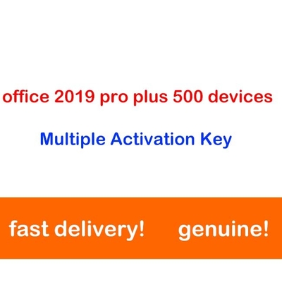 500 PCs Office 2019 License Key Lifetime Professional  Activation Code