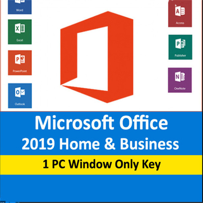 OS Windows Office 2019 Home And Business 1User All Languages Supported