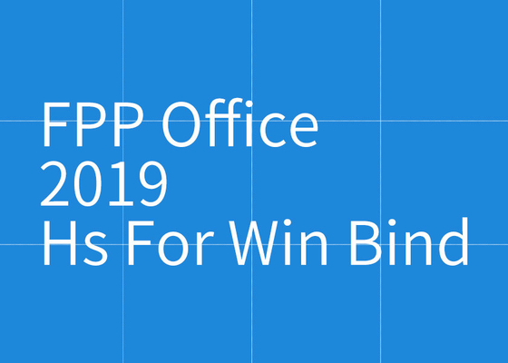 FPP Office 2019 Hs For Win Bind 30 Days Warranty Lifetime Licence