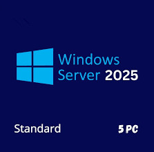 Windows Server 2025 Standard Retail 5 User Preview Version Fully-New License Key