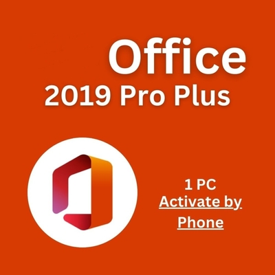 Office 2019 Pro Plus Phone Activation Key 7 Days  Retail Key