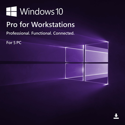 Windows 10 Pro For Workstation Edition 64 Bit Genuine License Key