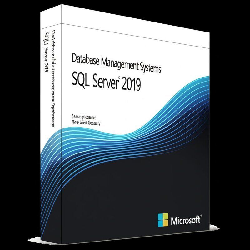 Database Management Systems SQL Server 2019 Standard Edition featuring Securityfeatures Row-Level Security designed for data storage and management