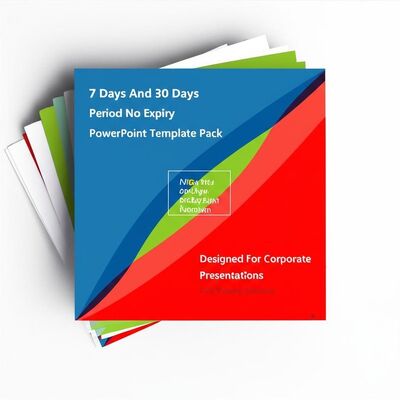 7 Tage und 30 Tage Zeitraum ohne Ablauf PowerPoint Vorlagepaket für Unternehmenspräsentationen und Schulungen