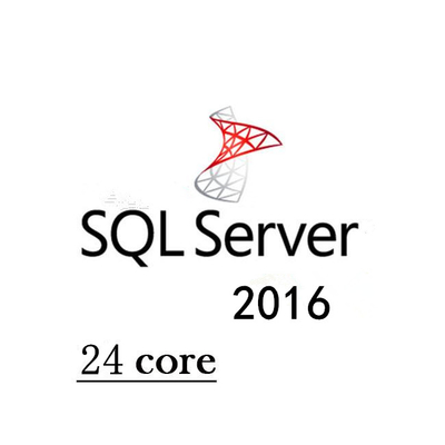 24 Kern on-line-Sql-Server-2016 Produkt-Schlüssel, globaler Sql-Server für Windows Server 2016