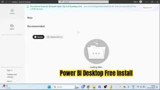 So installieren Sie Power BI Desktop kostenlos unter Windows