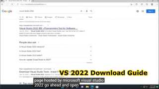 Wie lade ich Visual Studio 2022 zur Installation herunter?